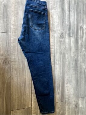 Abound Women's Slim Jeans in Dark Blue Denim